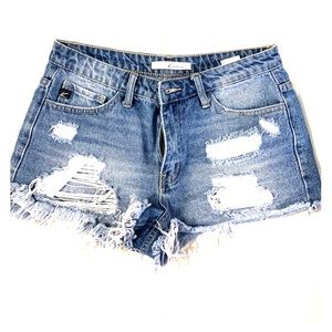 High Waisted Jean Shorts